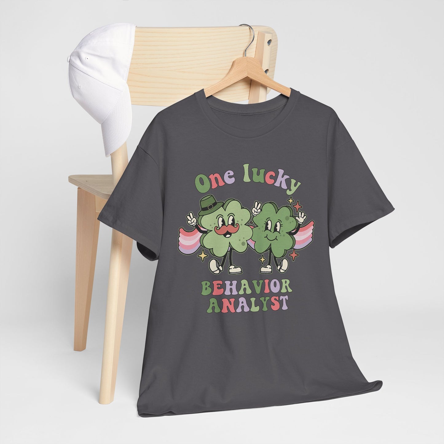 One Lucky Behavior Analyst T-Shirt — St. Patrick’s Day Shamrock ABA Shirt
