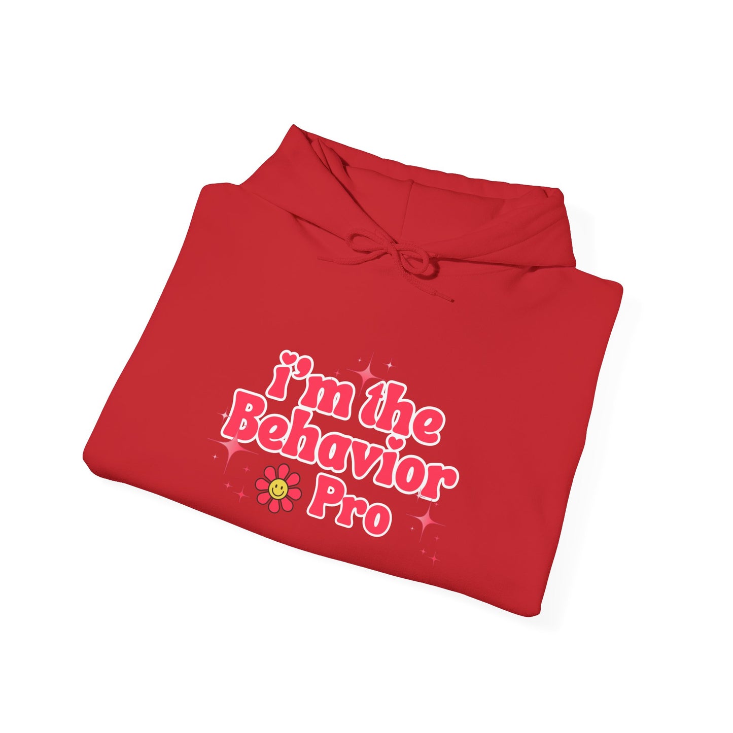 Behavior Pro Hoodie — Retro Flower "I'm the Behavior Pro"