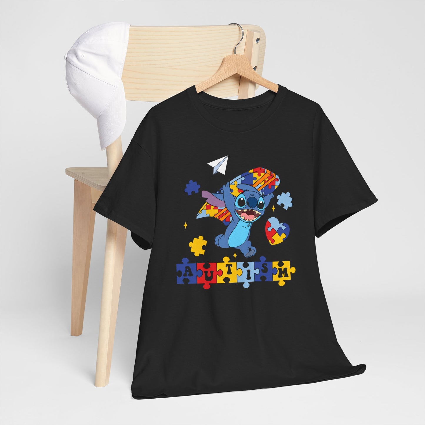 Autism Awareness Puzzle Heart Tee