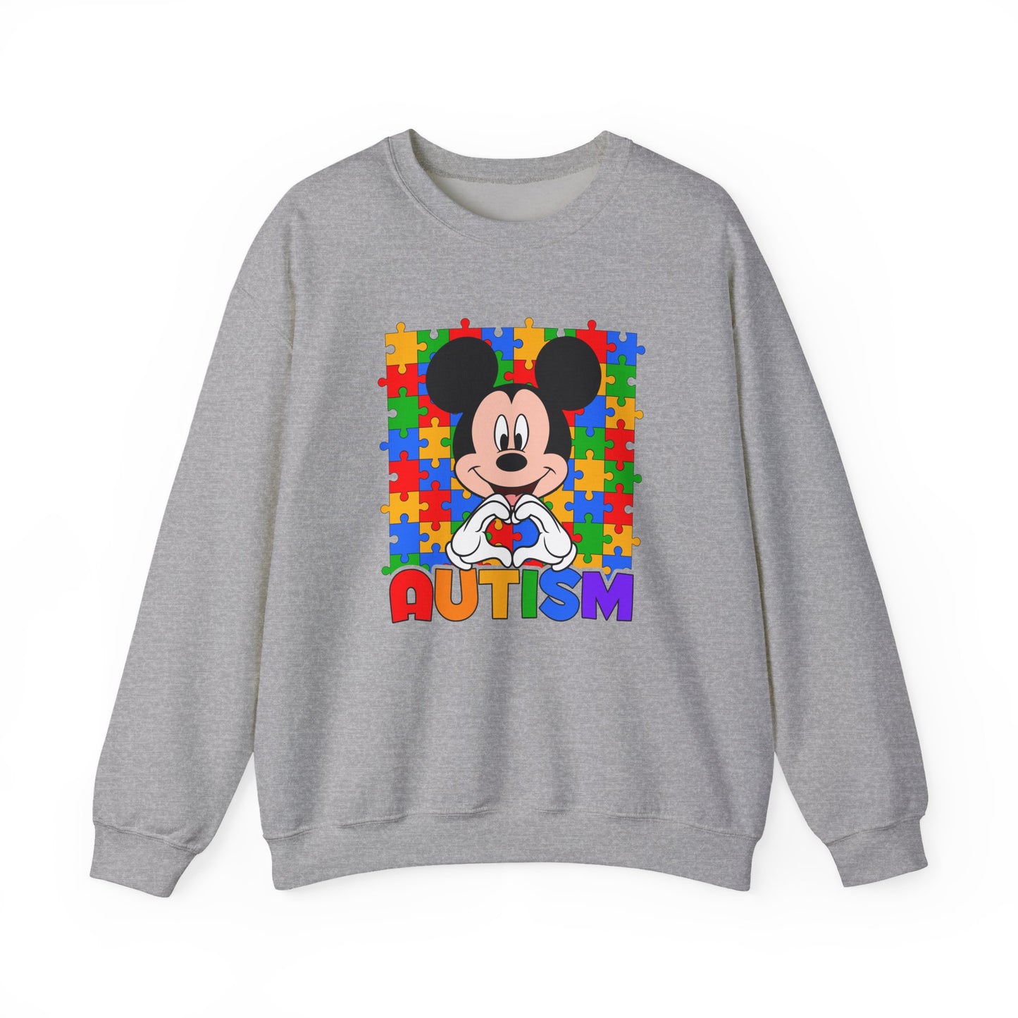 Autism Puzzle Crewneck Sweatshirt