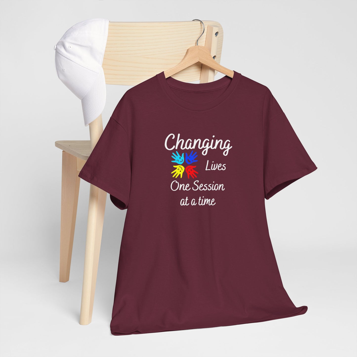 Changing Lives Unisex Heavy Cotton Tee