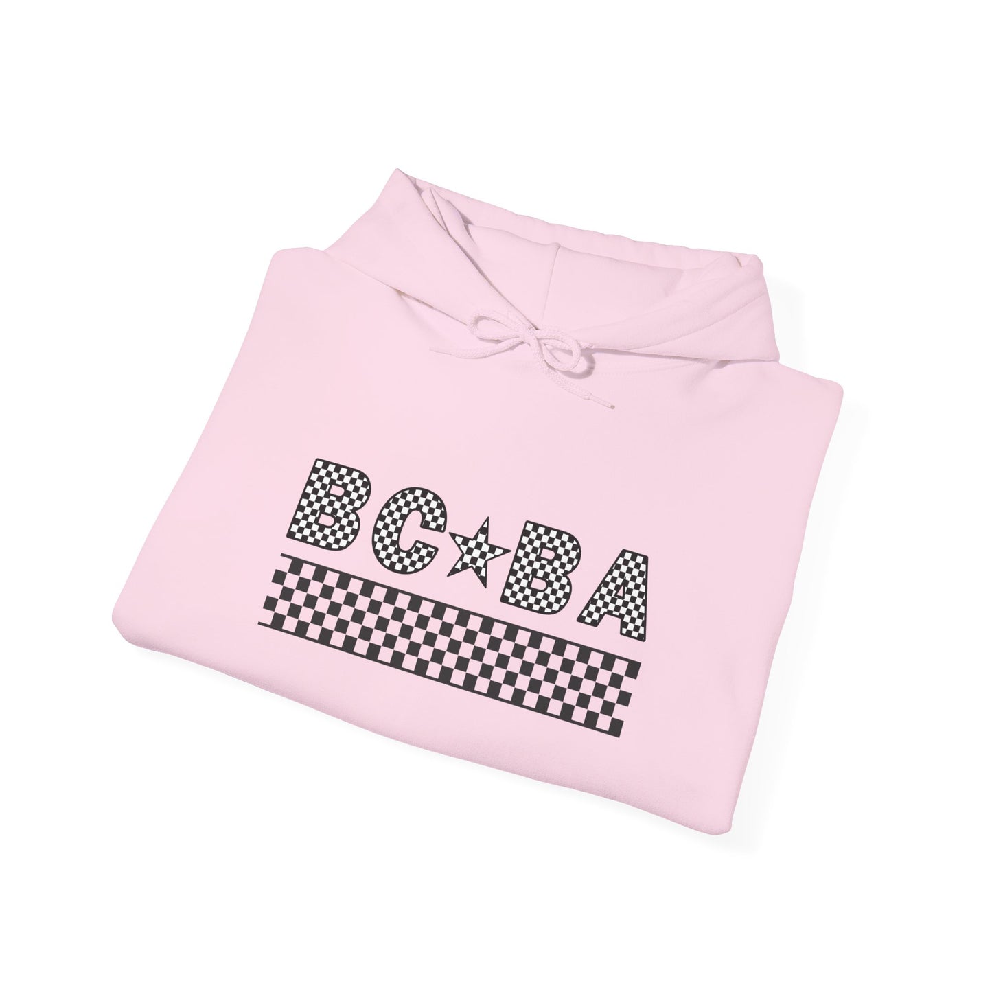 BCBA Star Checkered Hooded Sweatshirt