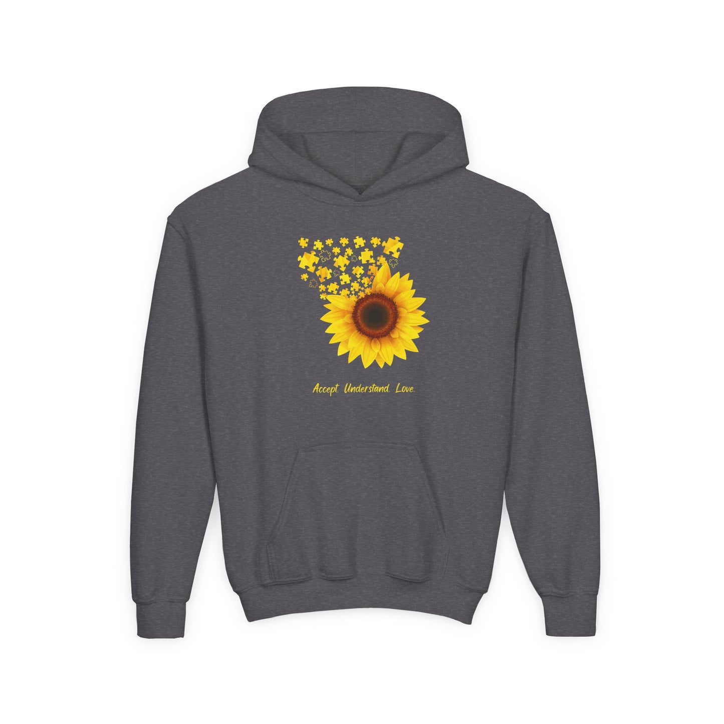 Sunflower Love Youth Heavy Blend Hoodie