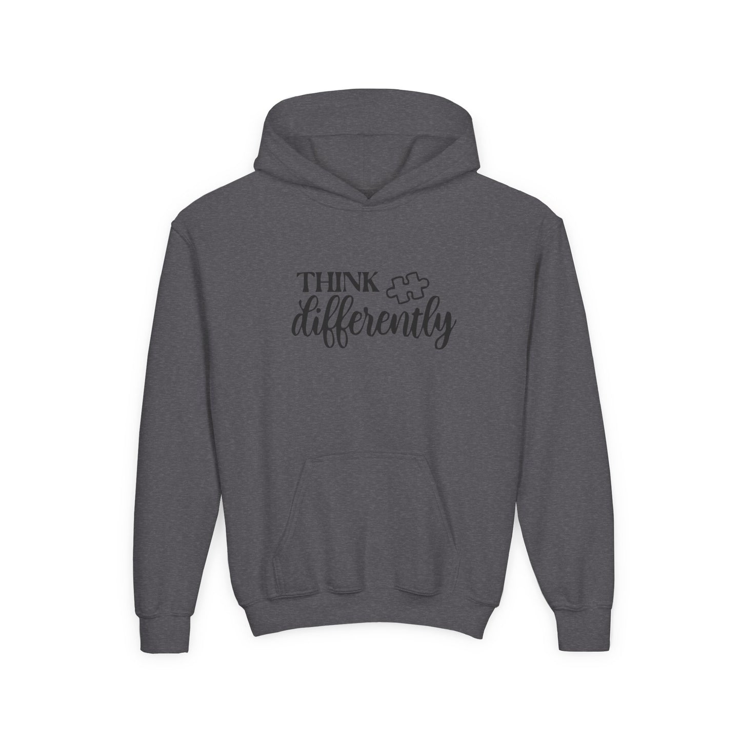 Inspirational Youth Hoodie - 'Think Differently'