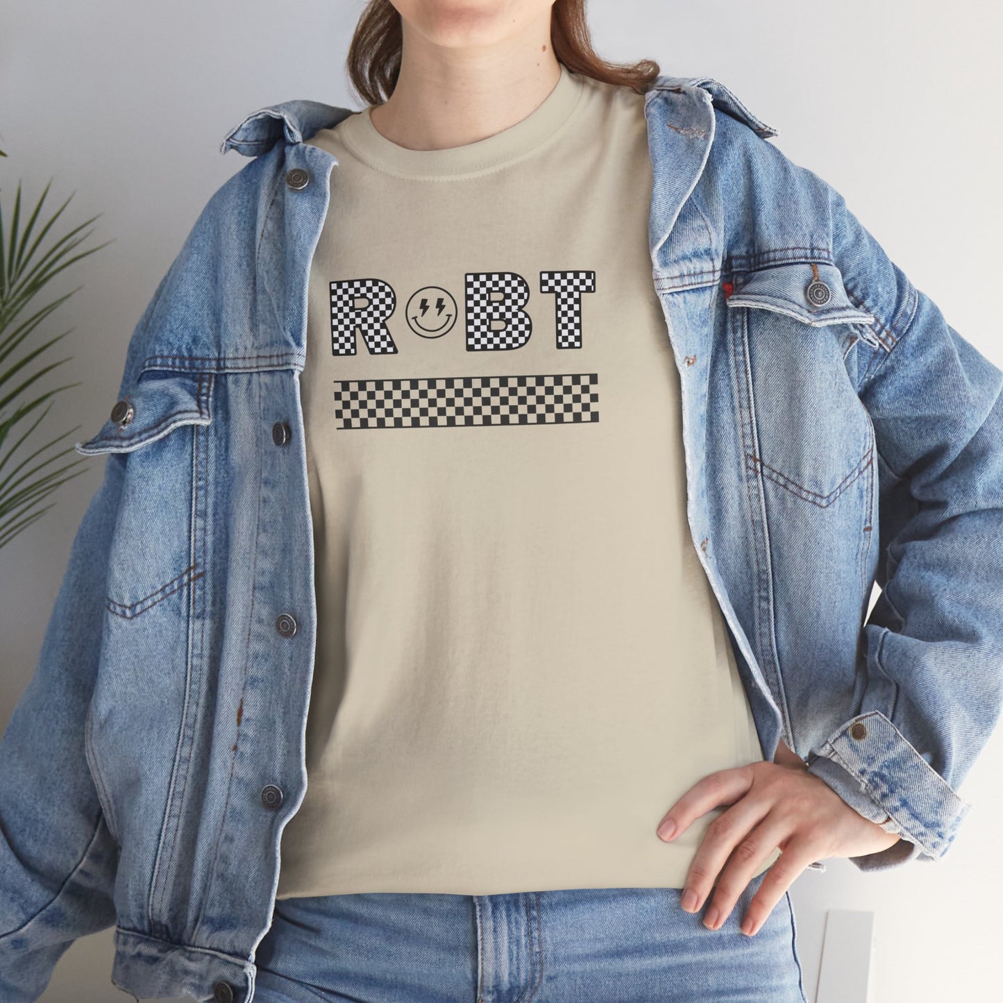 Retro Smile Graphic Unisex Heavy Cotton Tee