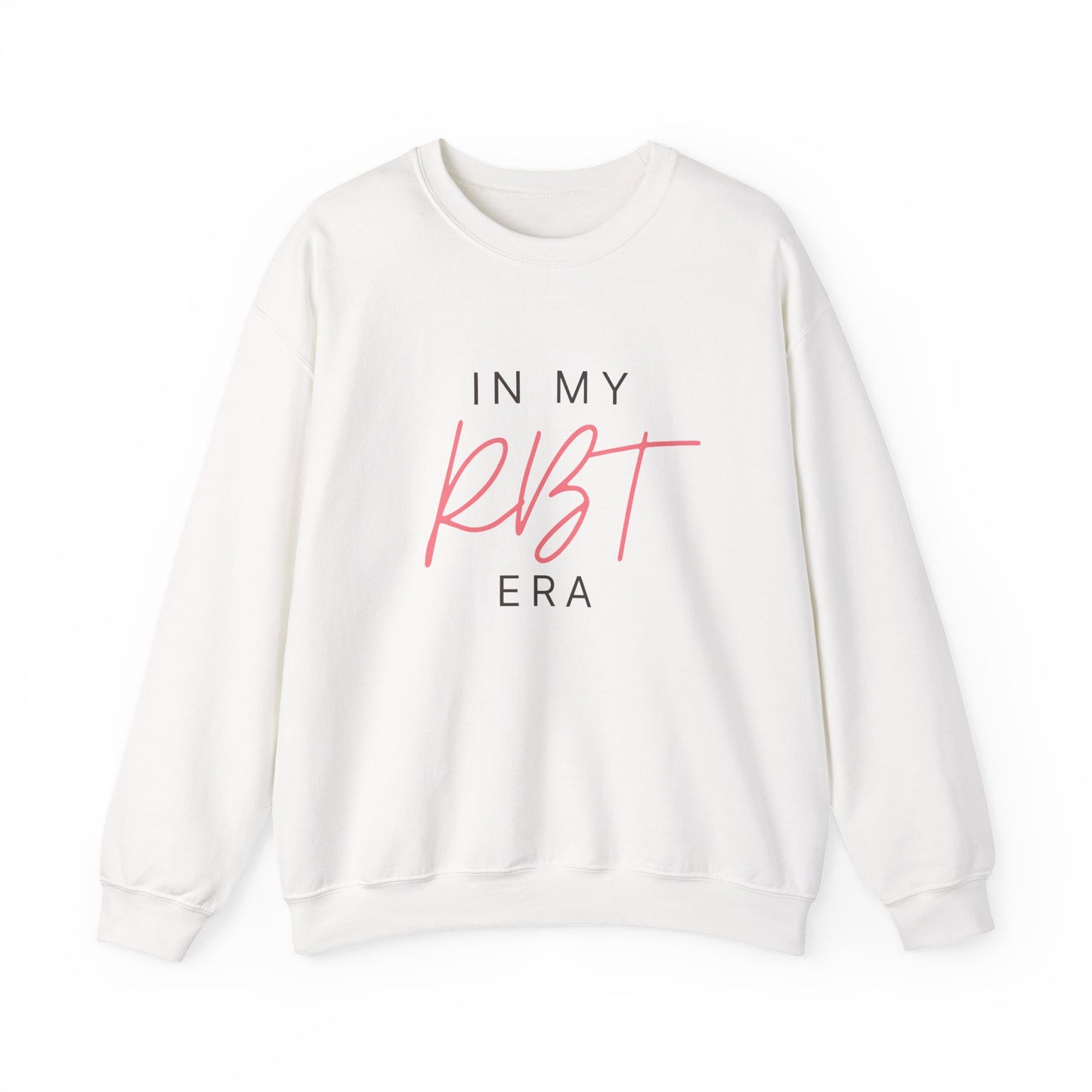 Crewneck Sweatshirt - "In My RBT Era" Pink Script Nursing Rehab Therapist Tee