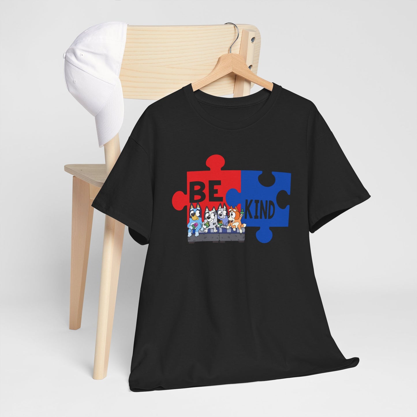 Be Kind Puzzle Piece T-Shirt — Autism Awareness Tee