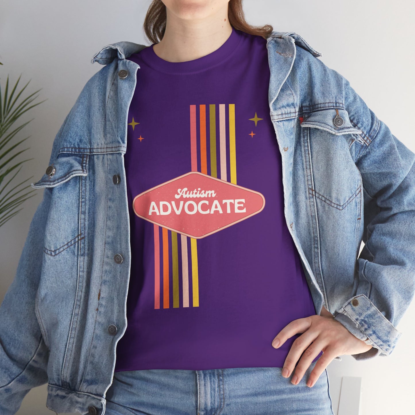 Retro Advocate Unisex Heavy Cotton Tee