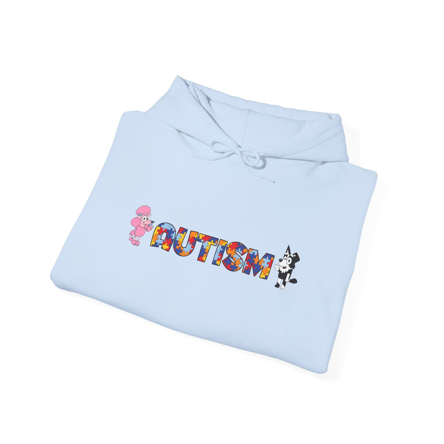 Autism Awareness Puzzle Heart Hoodie – Support Autism Advocacy Sweatshirt