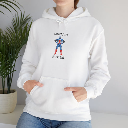 Captain Autism Hooded Sweatshirt