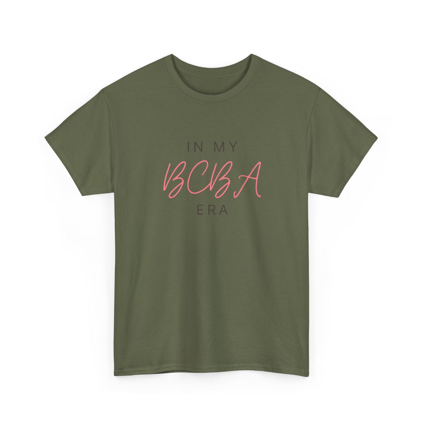 Unisex Heavy Cotton Tee - Inspirational 'In My BCBA Era' T-Shirt for Growth and Empowerment