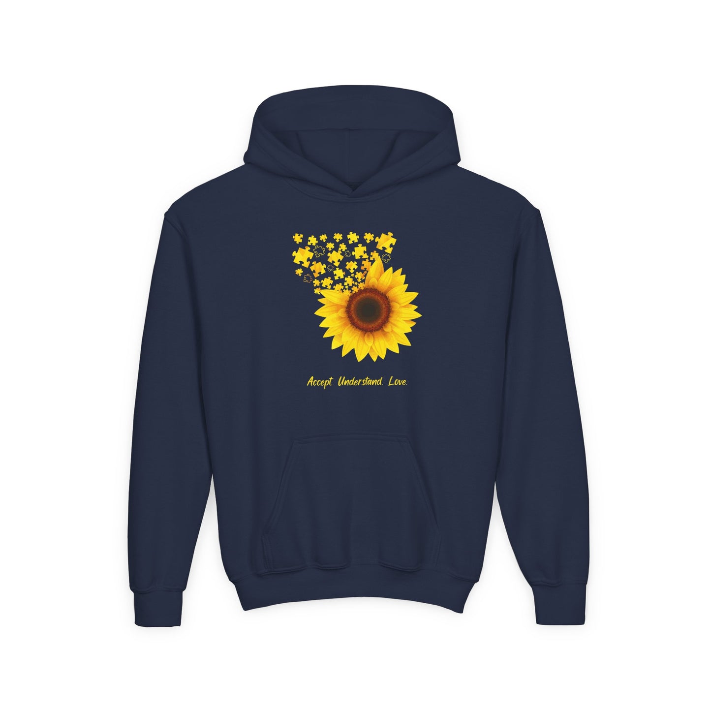 Sunflower Love Youth Heavy Blend Hoodie