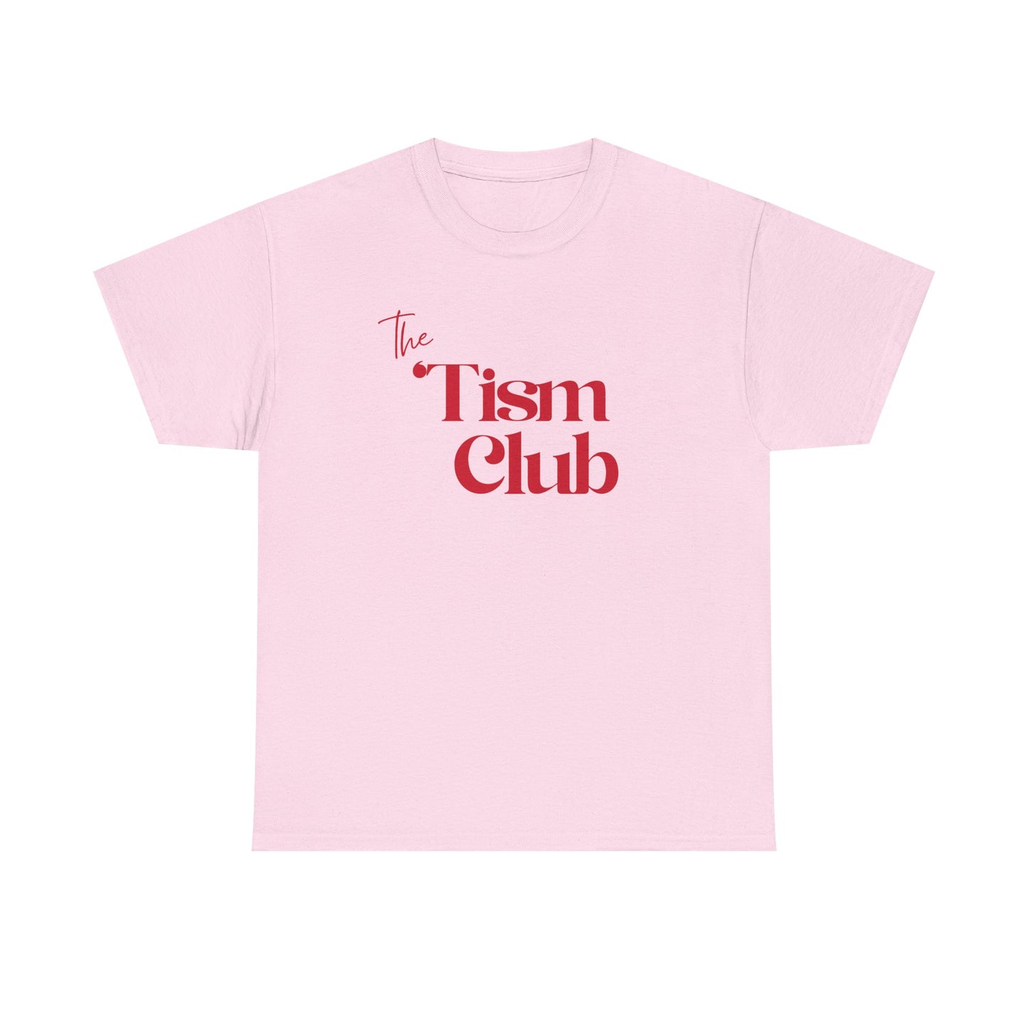 T-Shirt — "The Tism Club" Retro Script Tee