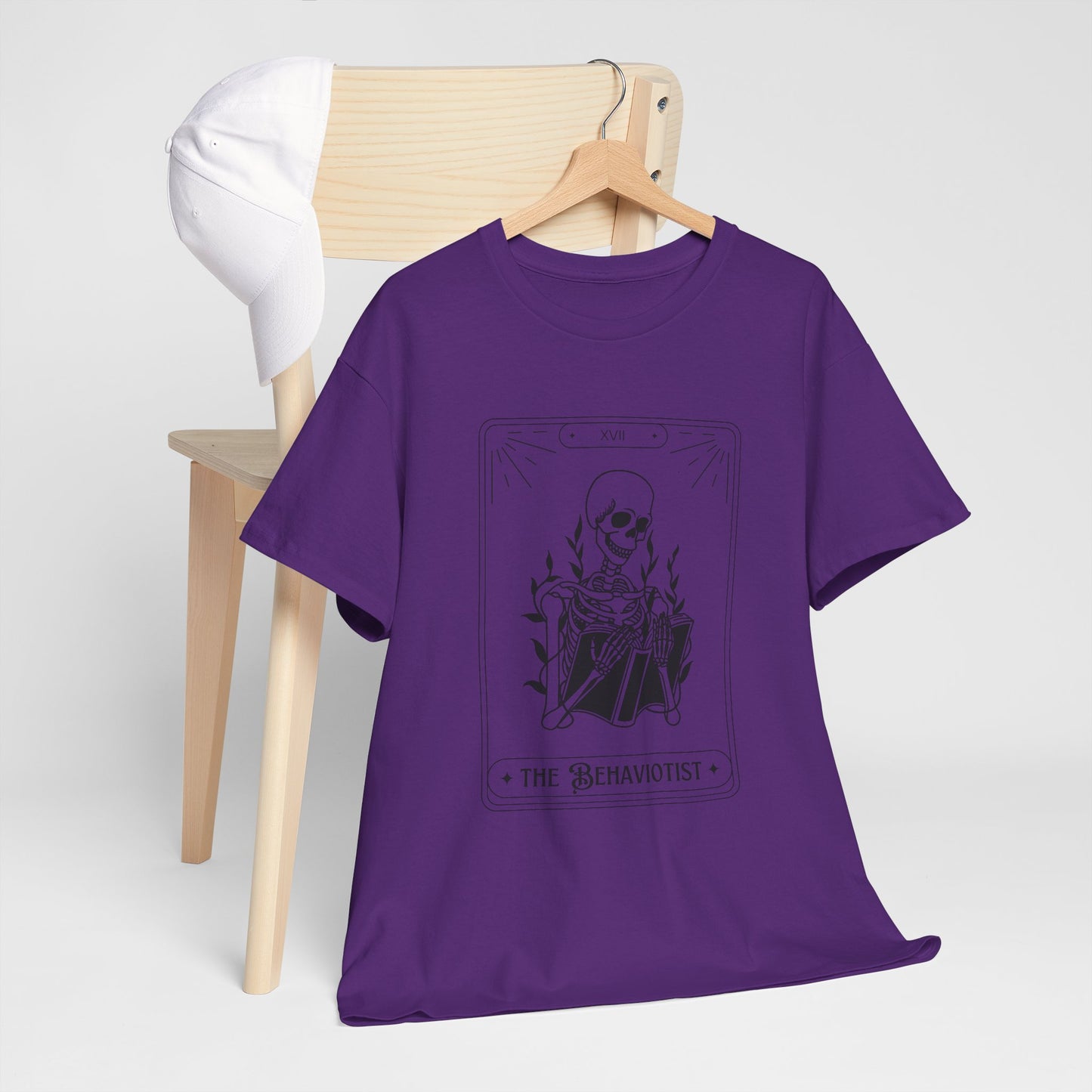 Skeleton Themed Unisex Heavy Cotton Tee - Perfect for Halloween and Casual Wear