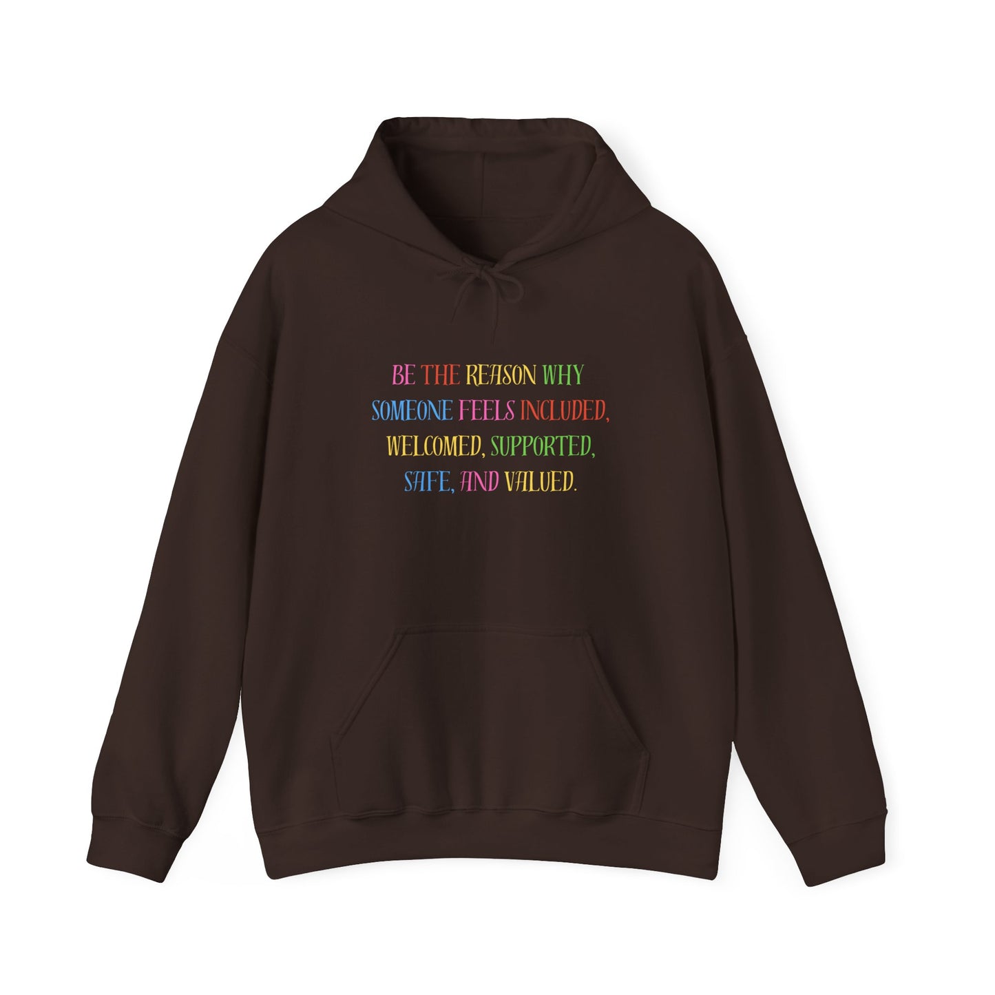 Pastel Inspirational Hoodie — 'Be the Reason Someone Smiles Today' Comfort Pullover