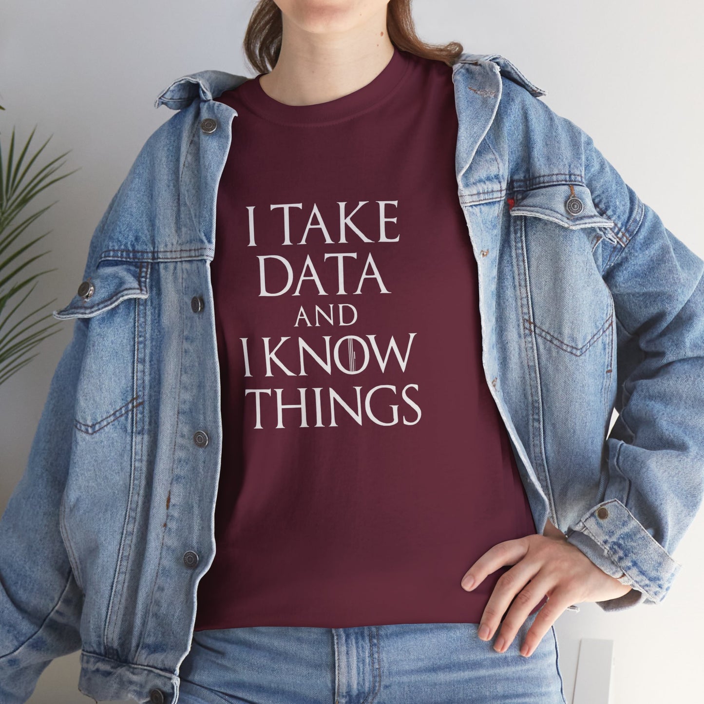 I take data and i know things - Comfortable Everyday Wear for All Occasions GOT Inspired