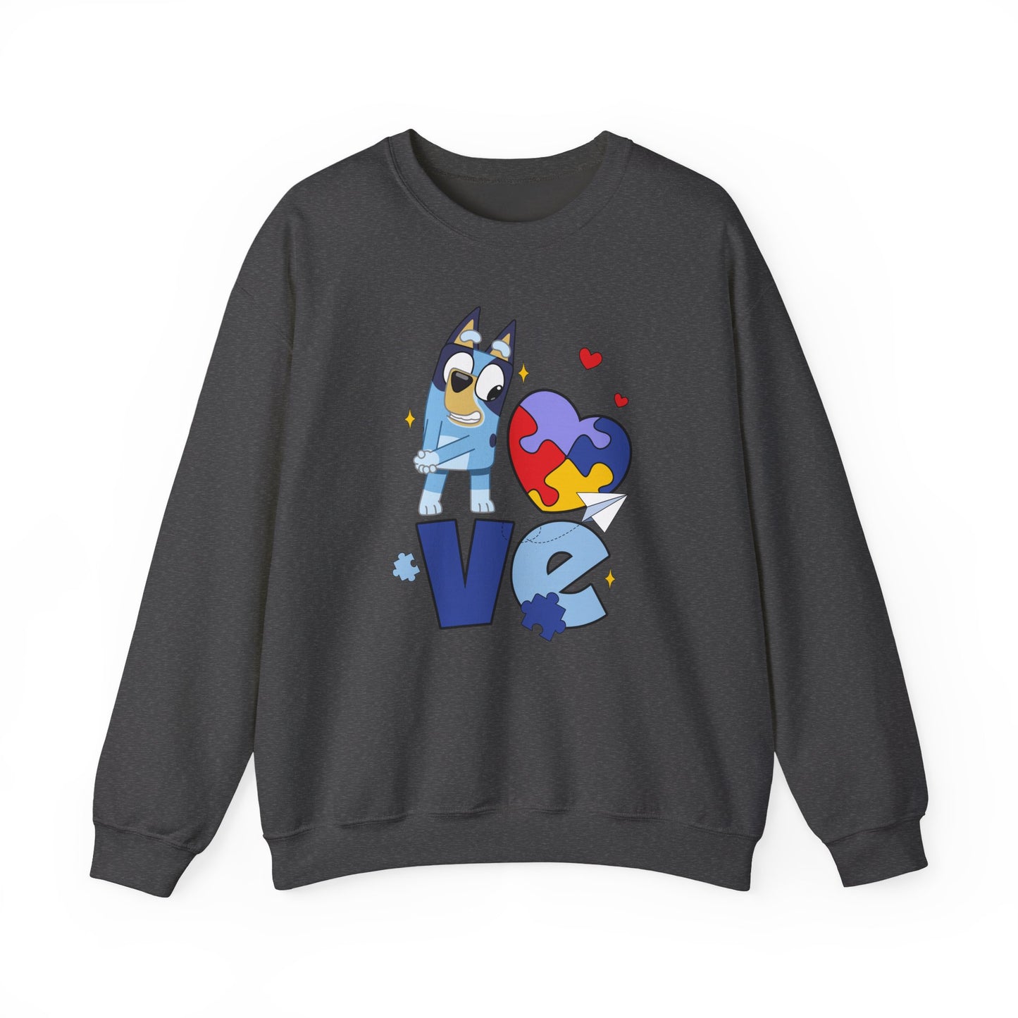 Love Puzzle Crewneck Sweatshirt