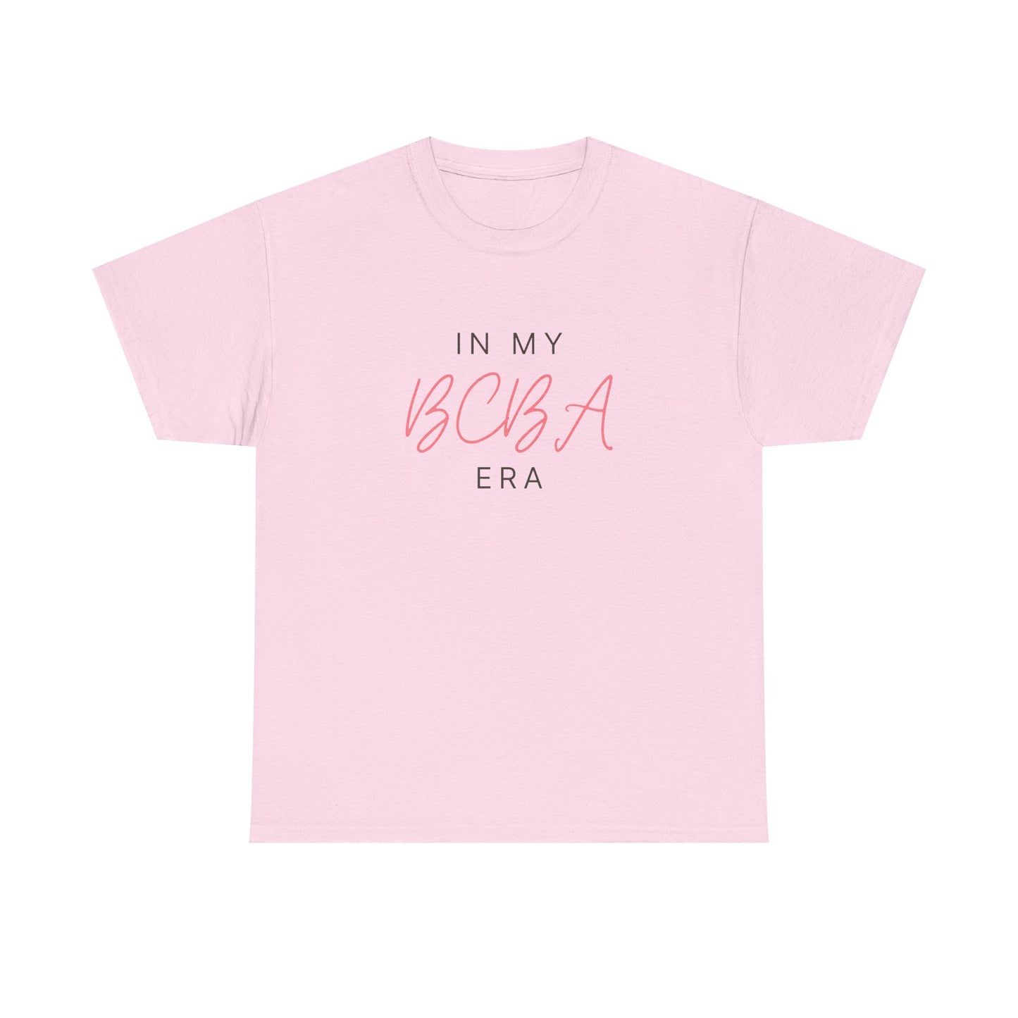 Unisex Heavy Cotton Tee - Inspirational 'In My BCBA Era' T-Shirt for Growth and Empowerment