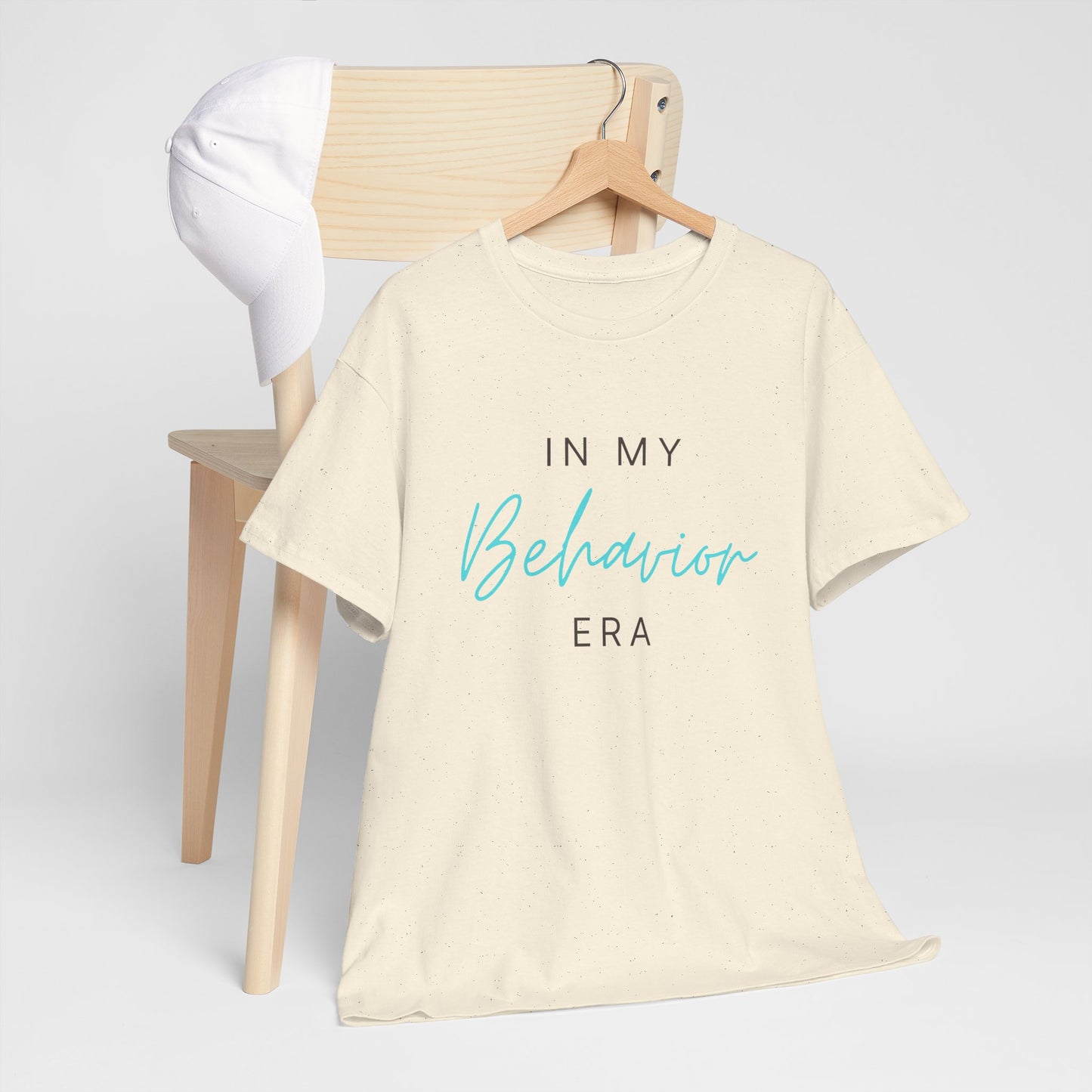 In My Behavior Era Unisex Heavy Cotton Tee - Trendy Graphic T-Shirt for Everyday Comfort