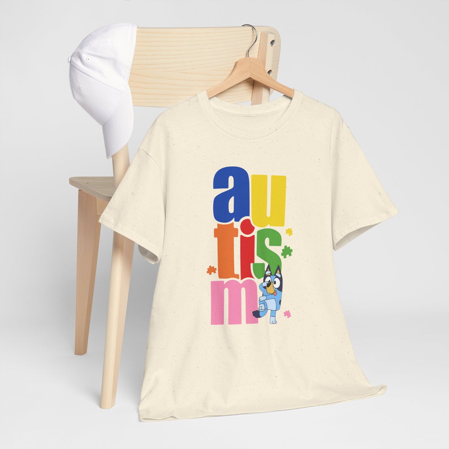 Autism Colorful Letters Kids T‑Shirt — Support & Awareness Tee