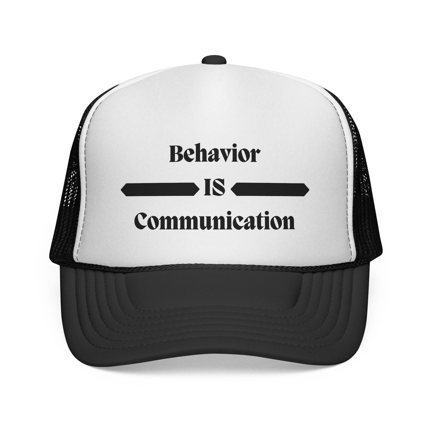 Trucker Cap — "Behavior IS Communication" Mesh Hat for Behavior Analysts & Therapists