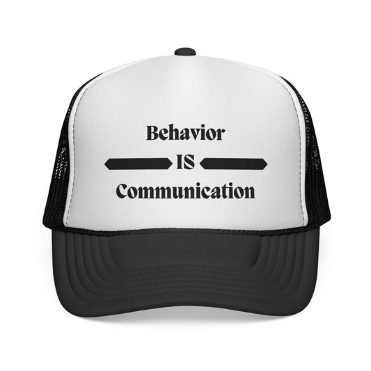 Trucker Cap — "Behavior IS Communication" Mesh Hat for Behavior Analysts & Therapists