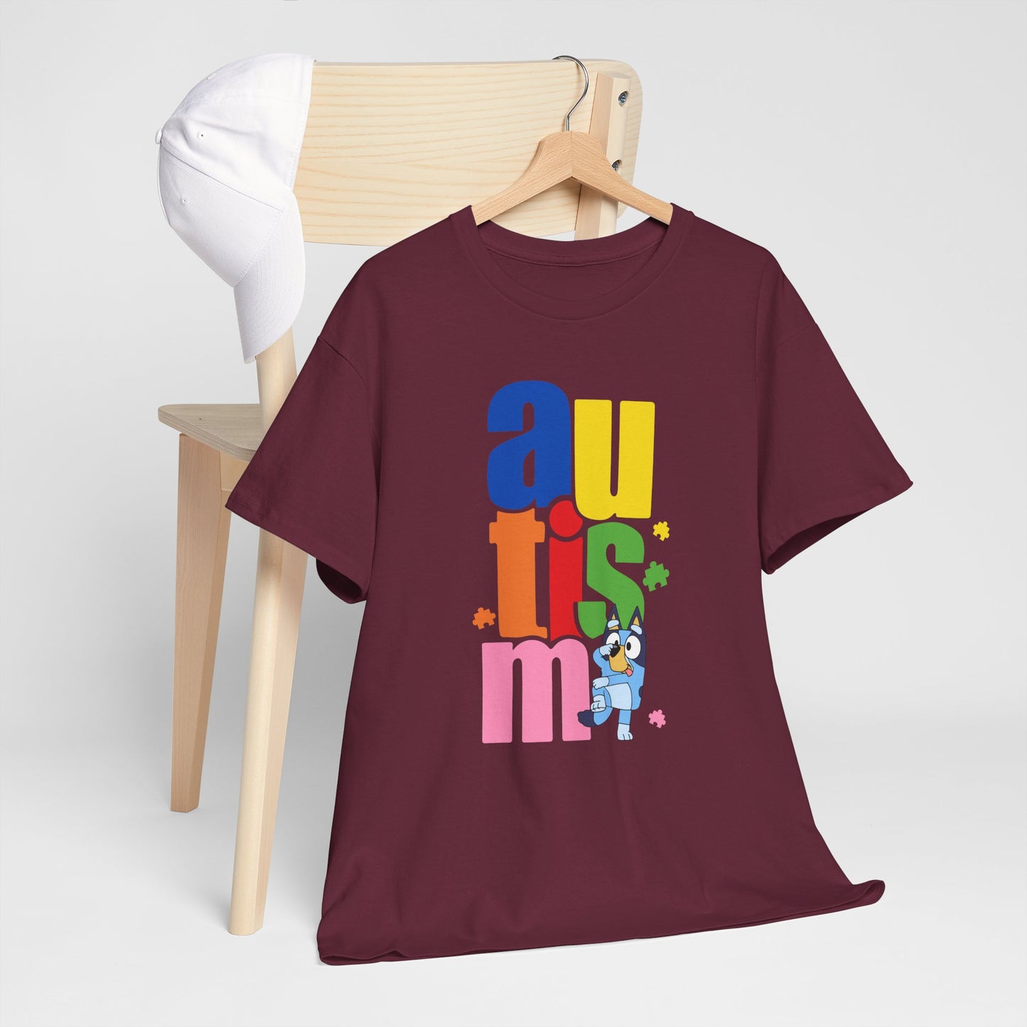 Autism Colorful Letters Kids T‑Shirt — Support & Awareness Tee