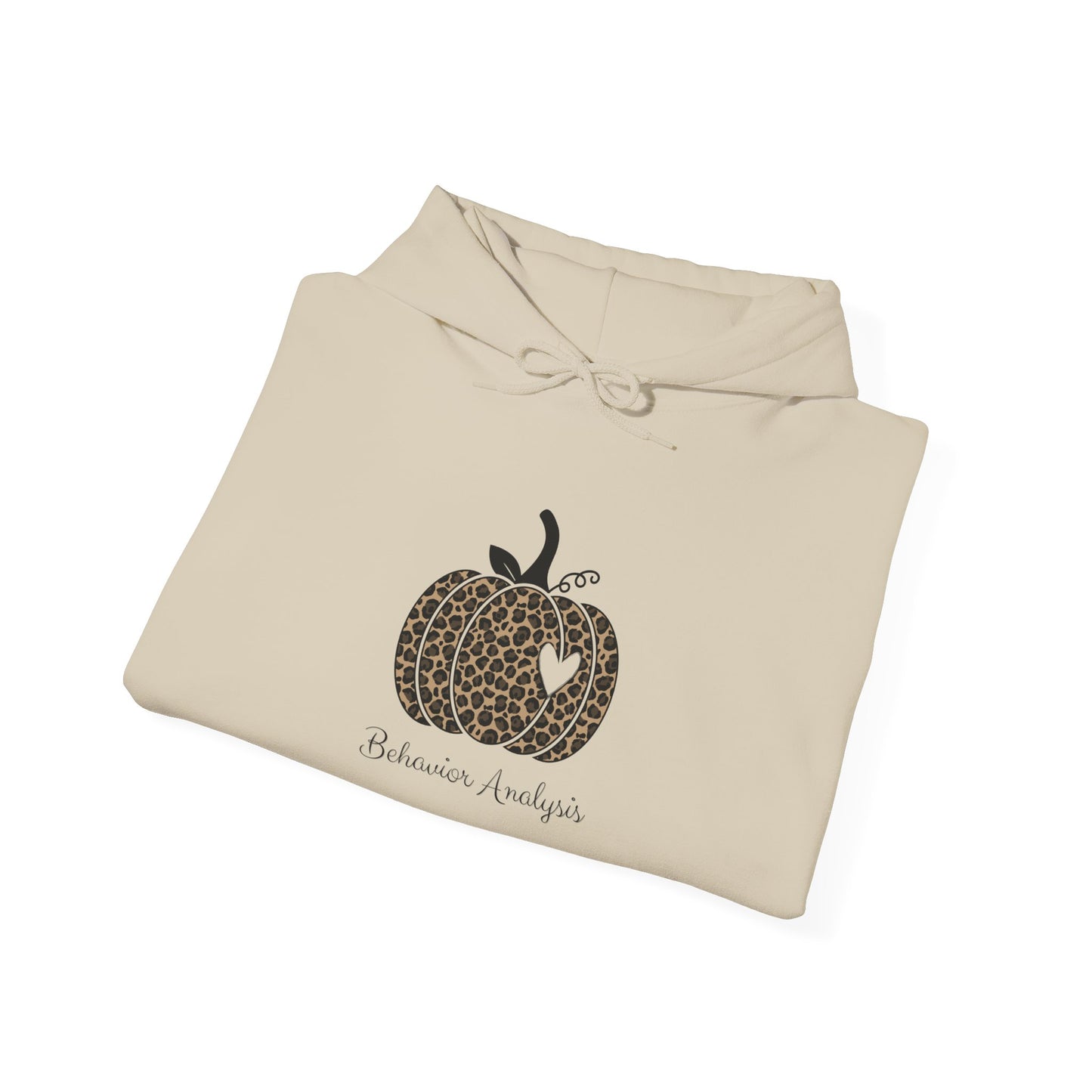 Leopard Pumpkin Hoodie — Autumn Pumpkin Patch Sweatshirt Behavior Analyst