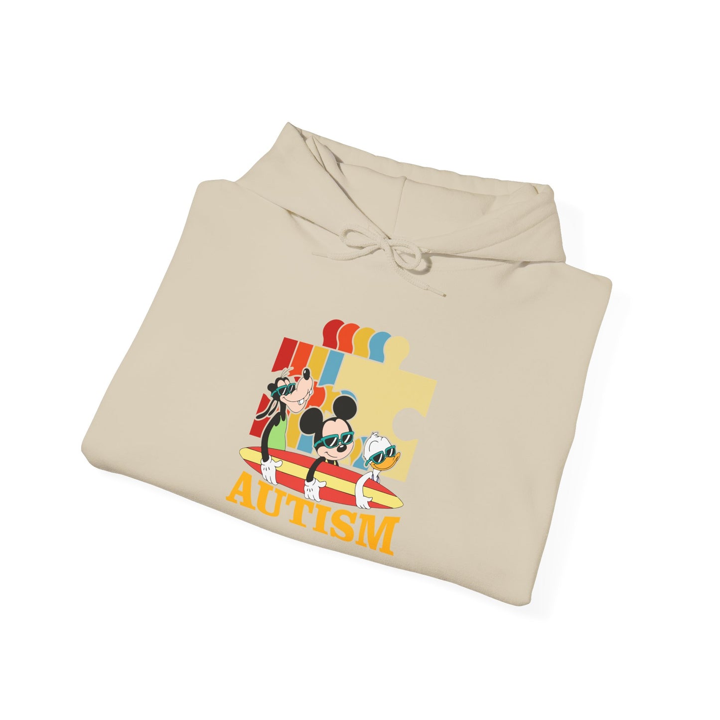Autism Awareness Puzzle Hoodie — Colorful Support Design