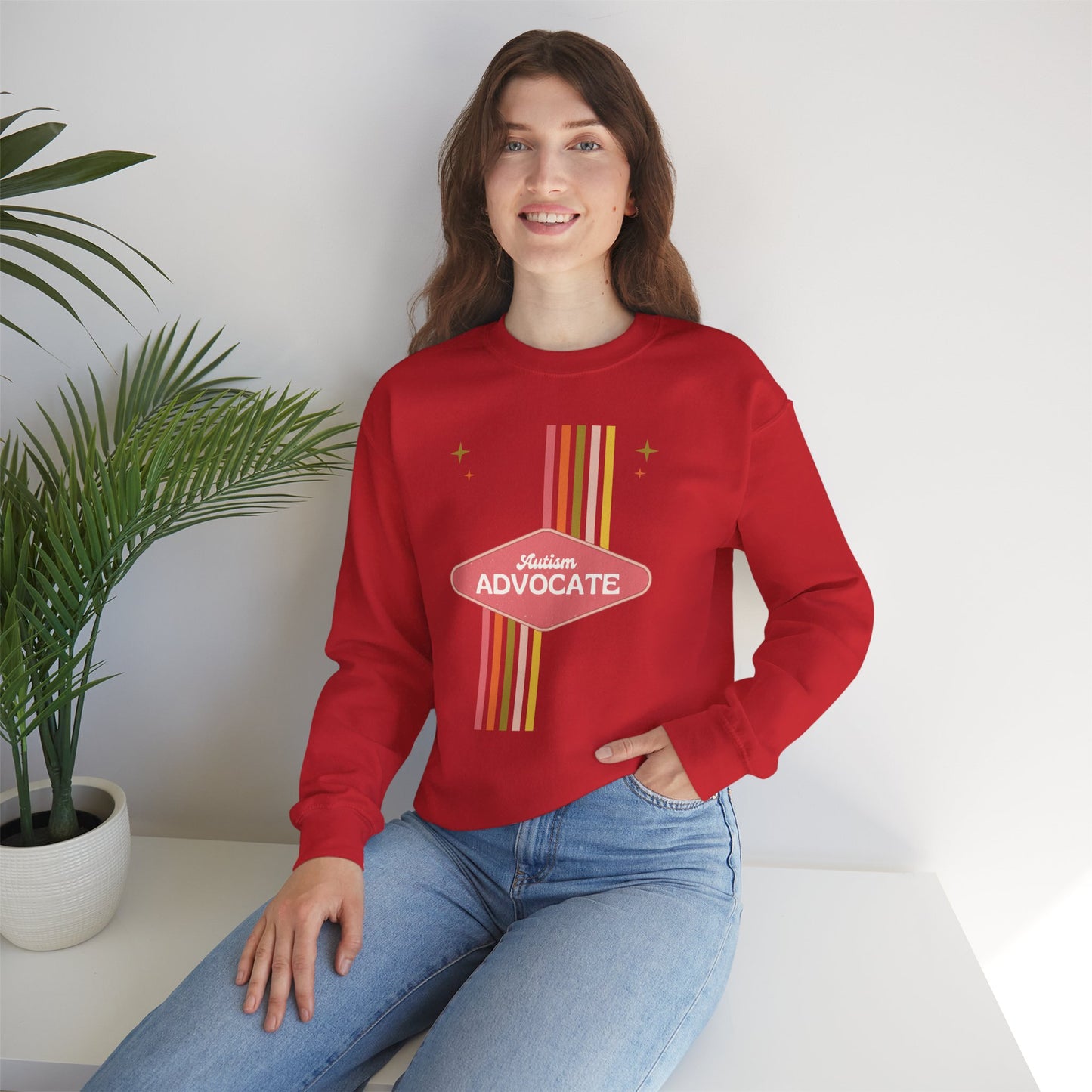 Autism Advocate Crewneck Sweatshirt