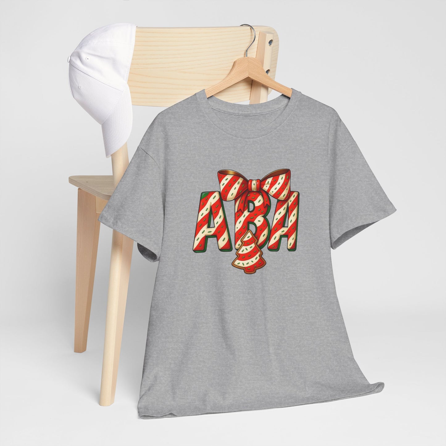 ABA Lil Debbie Christmas Tree Cake Tee — ABA Holiday Dessert Graphic T-Shirt