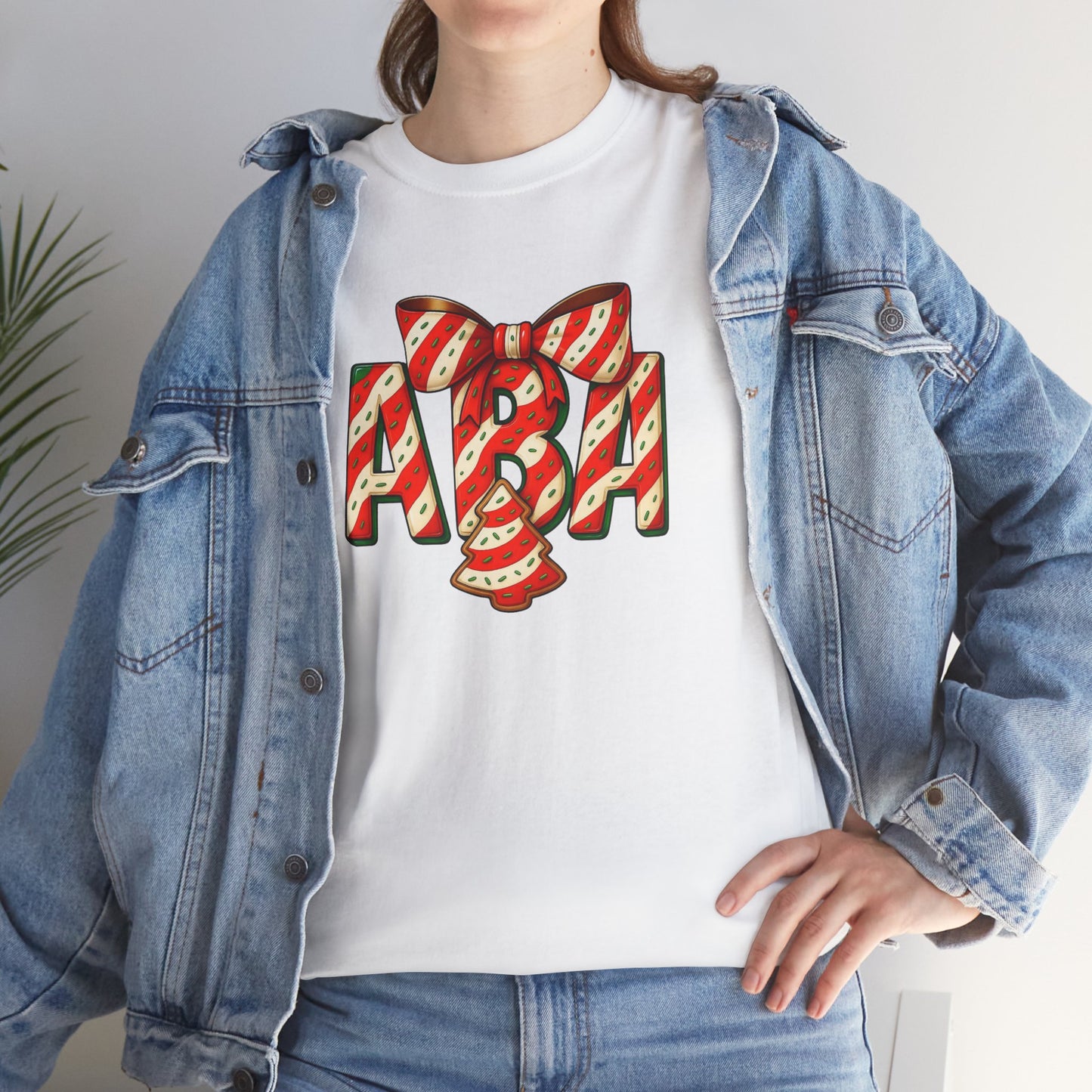 ABA Lil Debbie Christmas Tree Cake Tee — ABA Holiday Dessert Graphic T-Shirt
