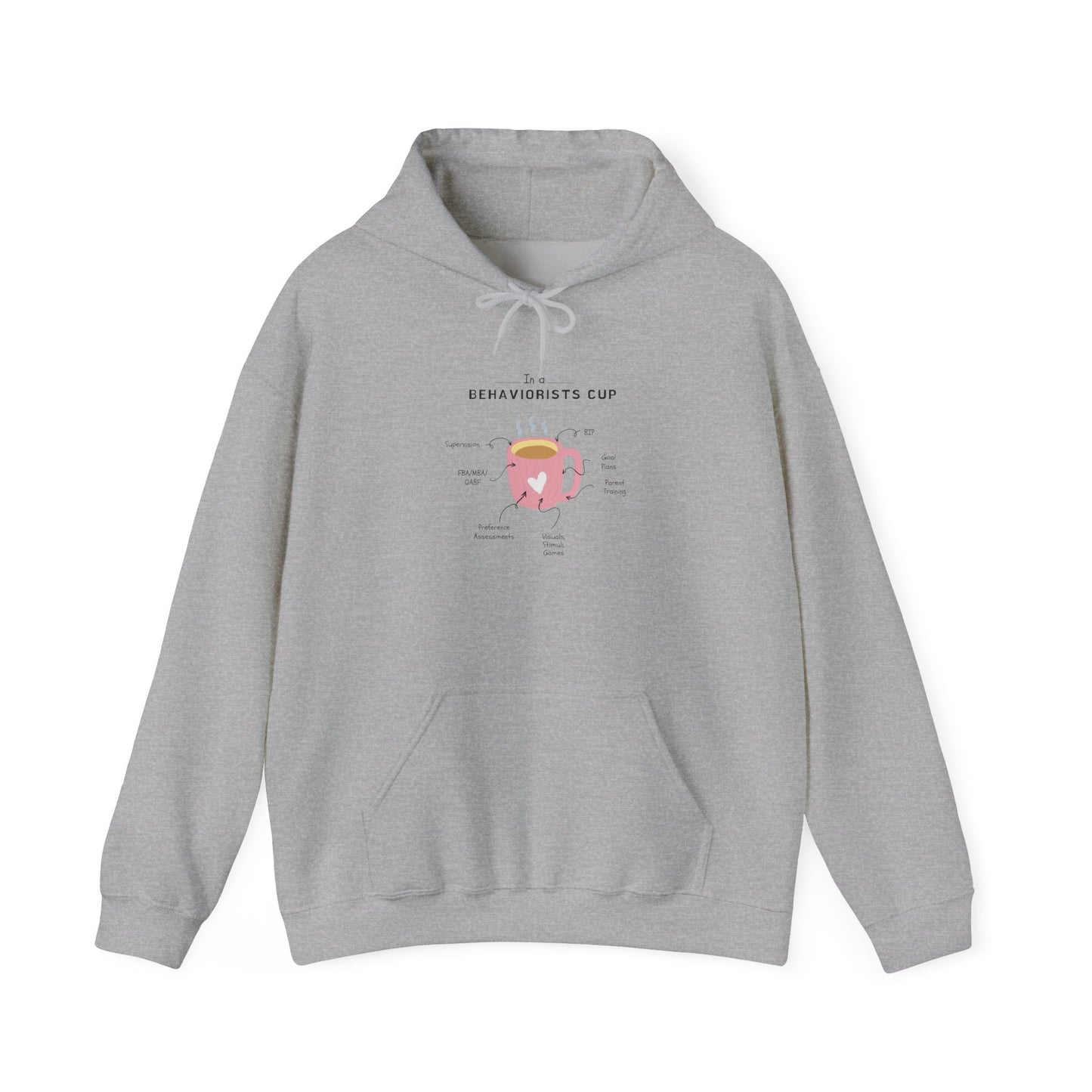 Behaviorists Cup Hoodie — Cute Chemistry Coffee Mug Diagram Sweatshirt