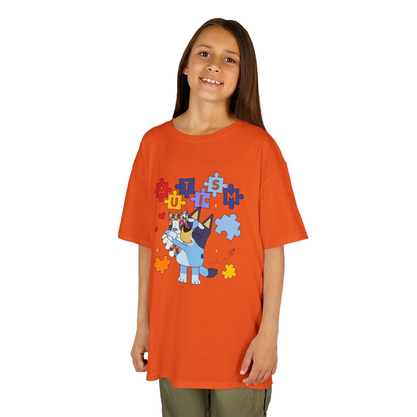 Autism Awareness Kids Tee — Cute Puzzle-Piece Unicorn Design
