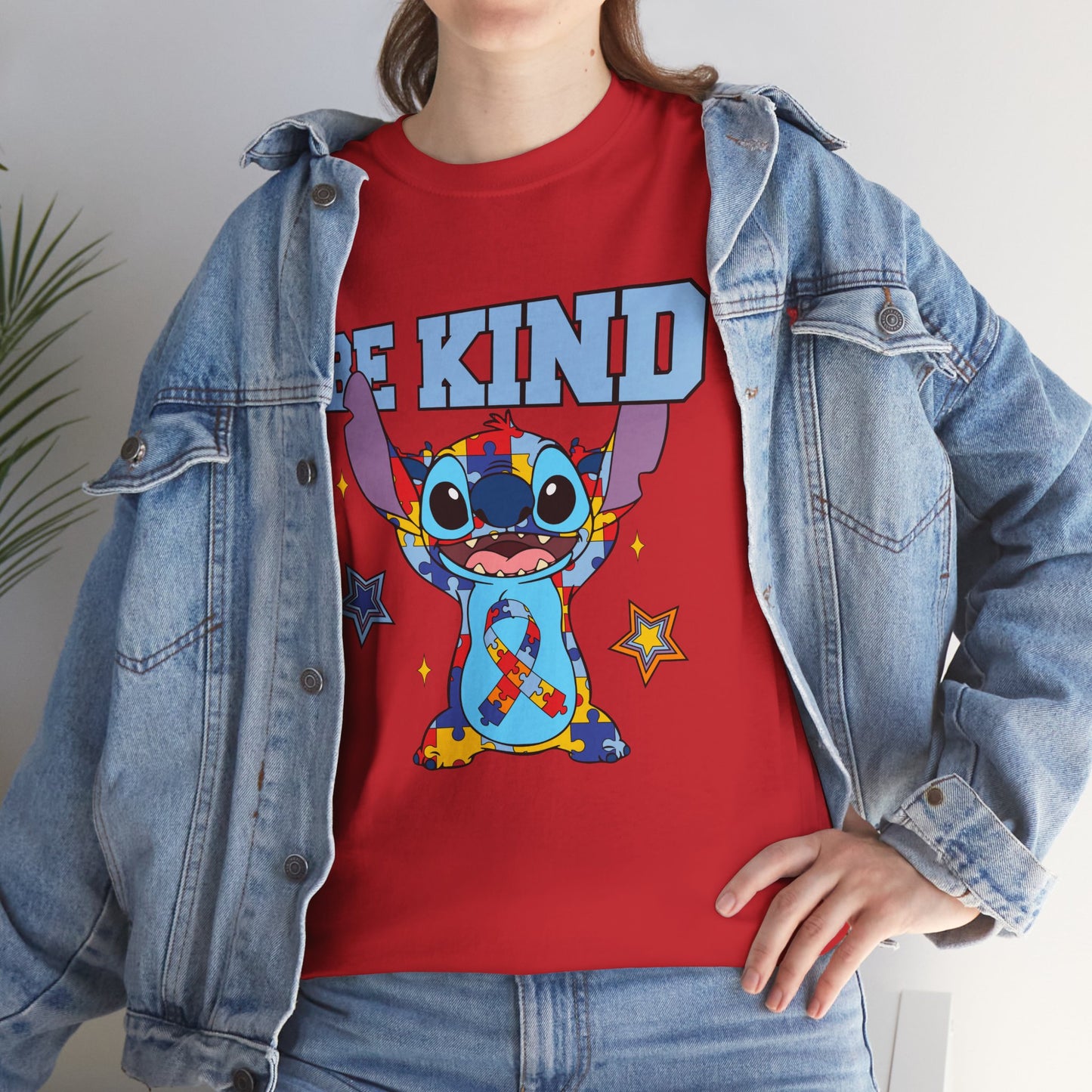 Be Kind Graphic Tee — Cute Stitch Character T‑Shirt for Kids & Fans