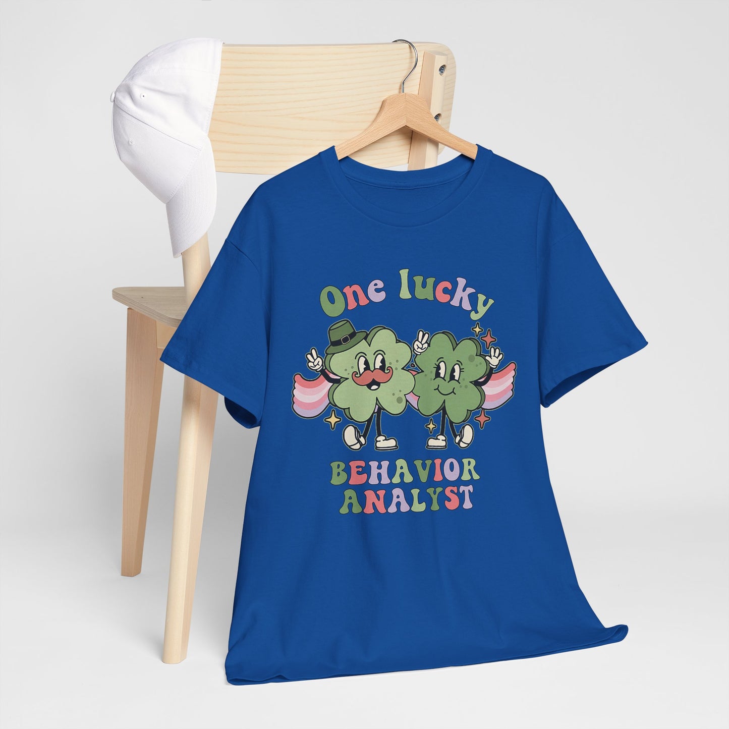 One Lucky Behavior Analyst T-Shirt — St. Patrick’s Day Shamrock ABA Shirt