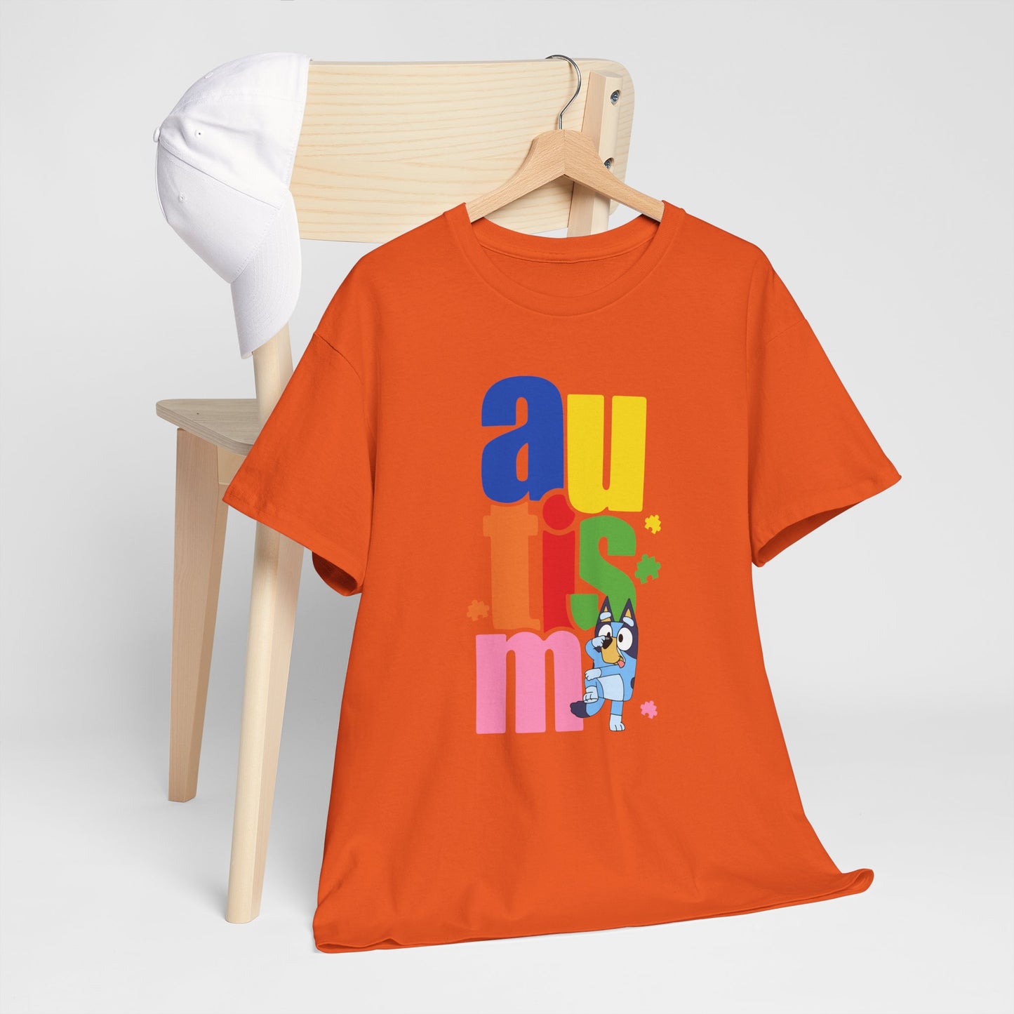 Autism Colorful Letters Kids T‑Shirt — Support & Awareness Tee