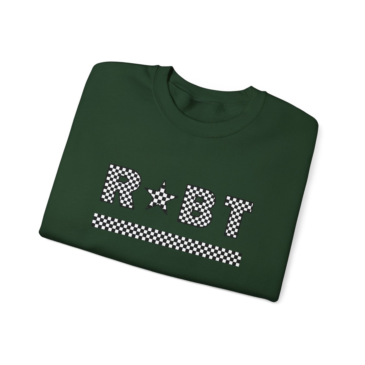 RBT Star Checkered Crewneck Sweatshirt