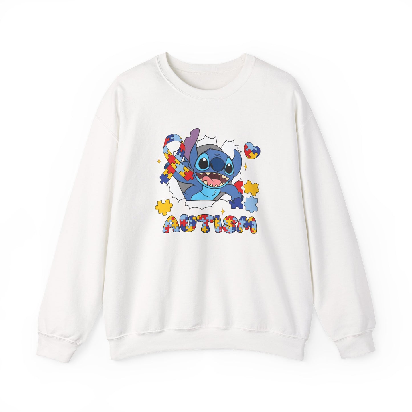Autism Puzzle Crewneck Sweatshirt