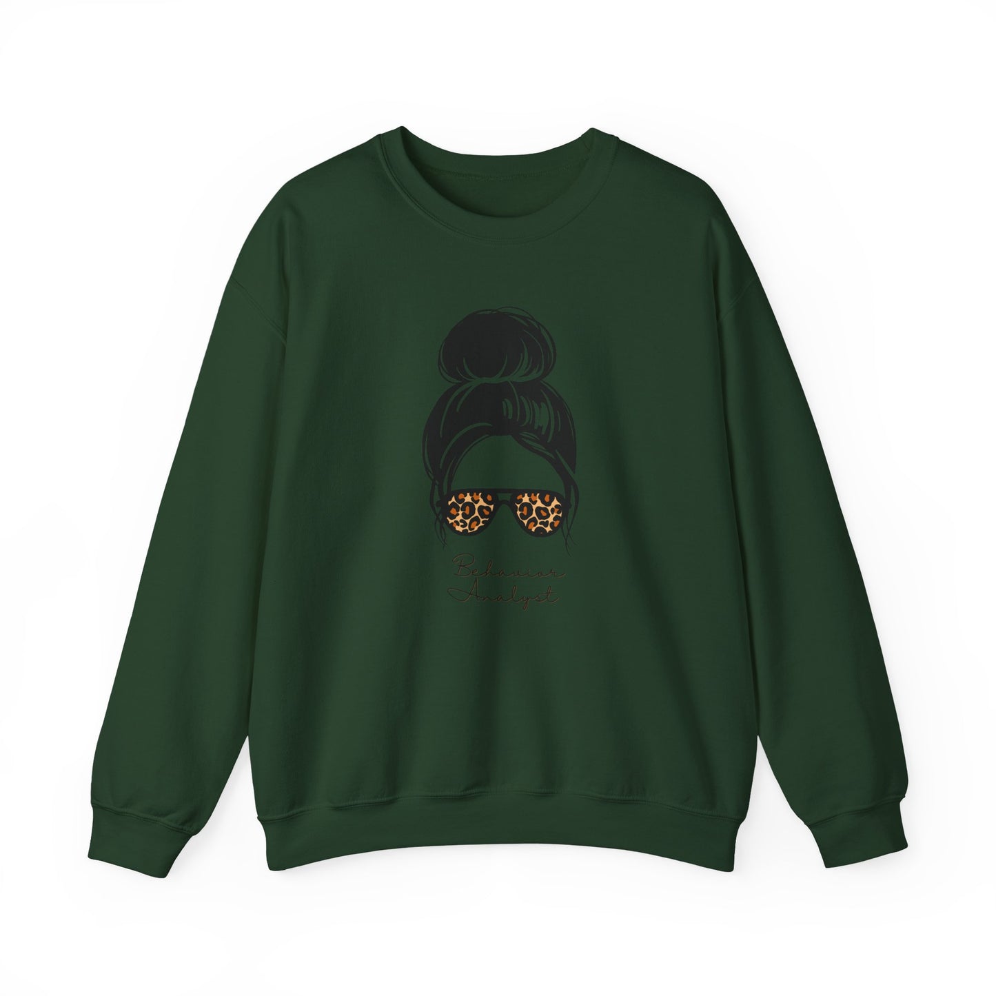Behavior Analyst Bun Crewneck Sweatshirt