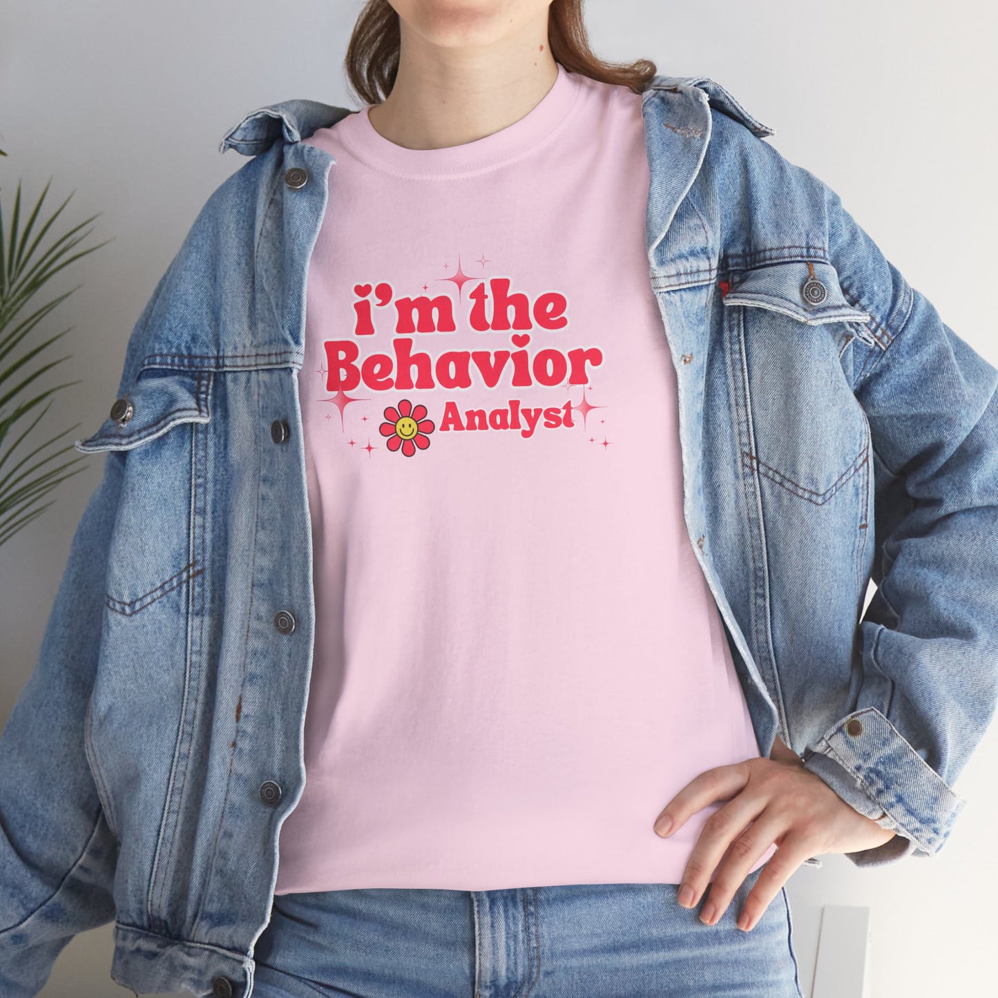 I'm the Behavior Analyst Unisex Heavy Cotton Tee