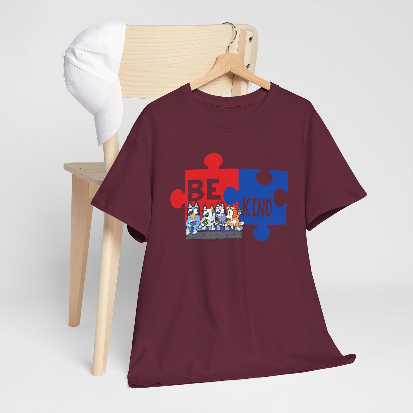 Be Kind Puzzle Piece T-Shirt — Autism Awareness Tee