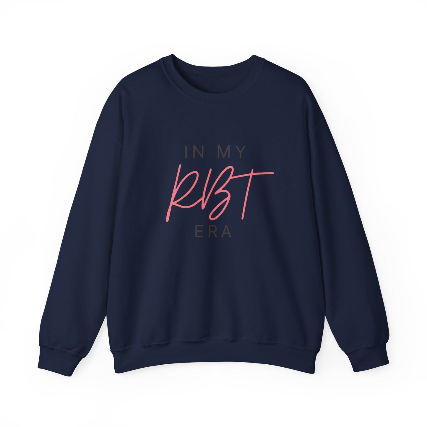 Crewneck Sweatshirt - "In My RBT Era" Pink Script Nursing Rehab Therapist Tee