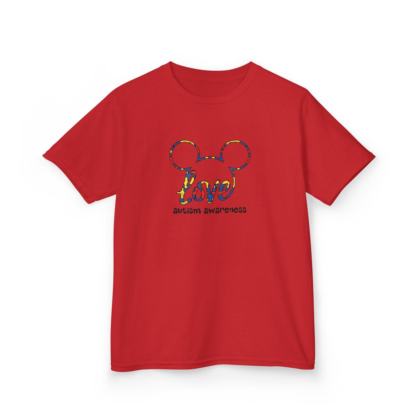 Autism Awareness Kids Tee - Love Design