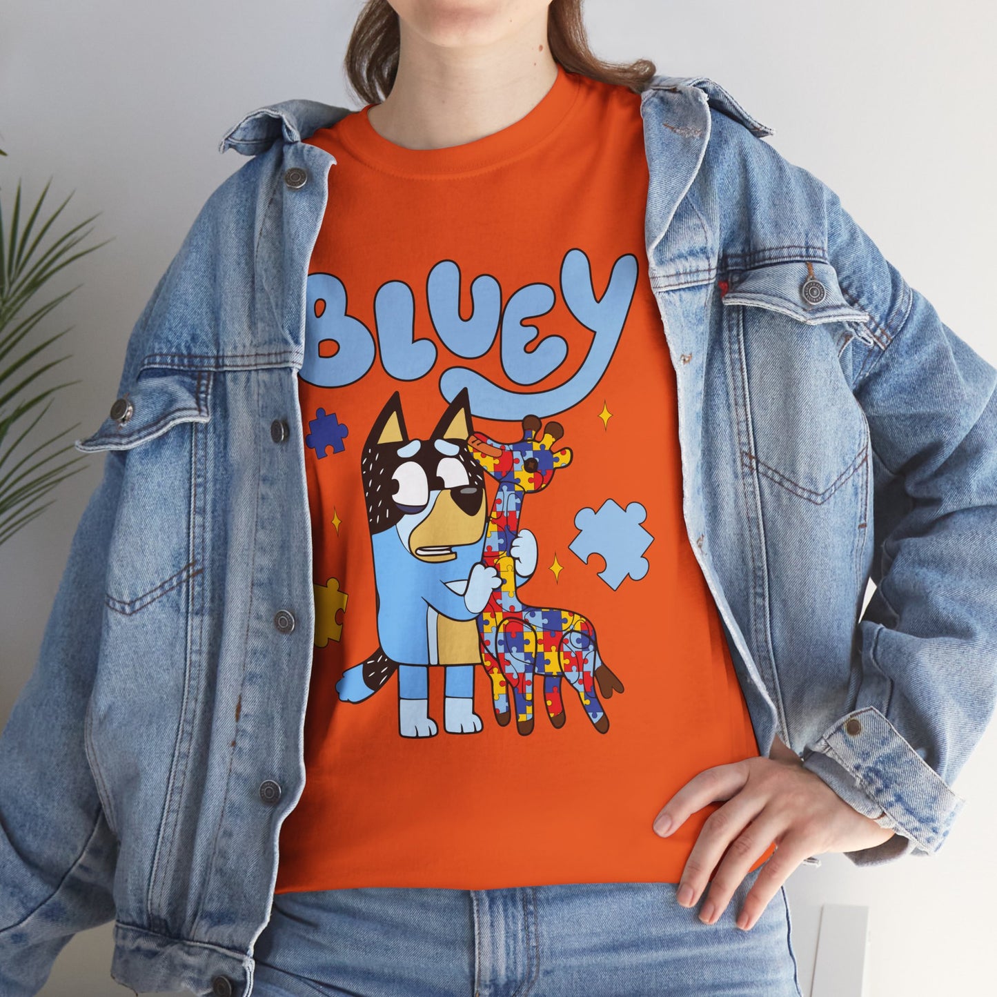 Bluey and Bingo Cartoon Dog T-Shirt — Cute Kids’ Blue Heeler Tee