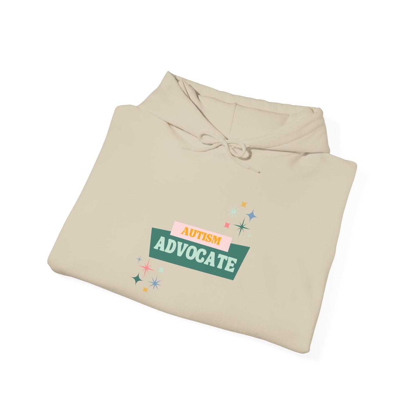 Advocate Badge Hoodie — Autism Advocate Graphic Pullover