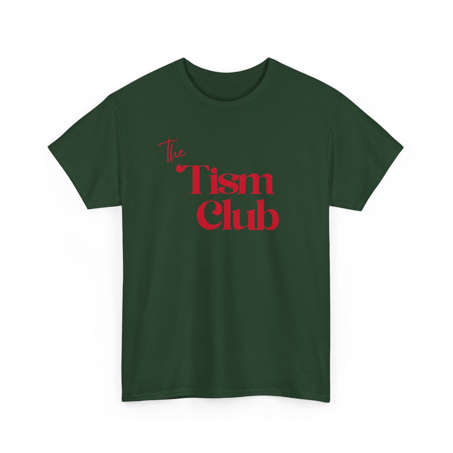 T-Shirt — "The Tism Club" Retro Script Tee