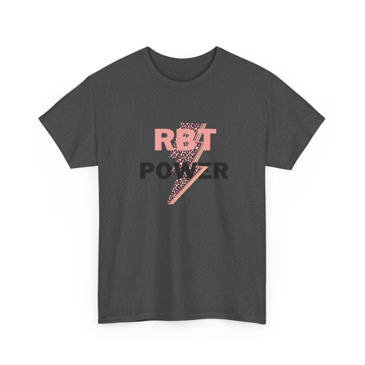 Empowerment Graphic Tee - Unisex Heavy Cotton Shirt with Bold Lightning Design