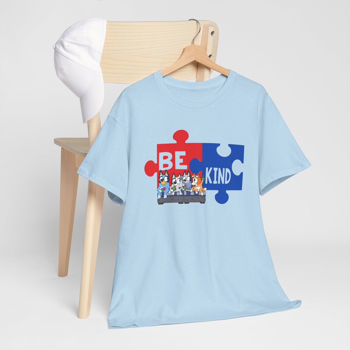 Be Kind Puzzle Piece T-Shirt — Autism Awareness Tee