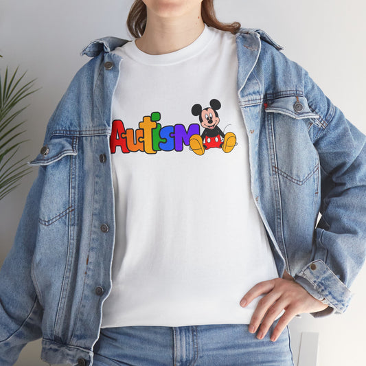 Autism Awareness Kids Tee — Colorful Puzzle Letters Design